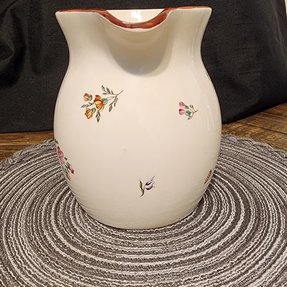 Ceramic Pitcher - Vintage Fruit design - - Picture 4 of 8